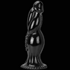 Gode Dragon Noir Extra Gros et Puissant 35 cm