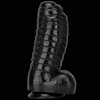 Gode Dragon Noir Super Épais 34 cm