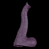 Gode géant violet réaliste en forme d'éléphant