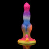 Gode Chien Arc-en-Ciel Lumineux Dans la Nuit 22 cm