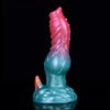 Gode Canin Silicone Nœud Rehaussé 19 cm