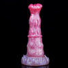 Gode Cheval Fantaisie Monstre En Silicone Pêche 23 Cm