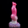 Gode Chien Fantaisie en Silicone Souple 21 cm